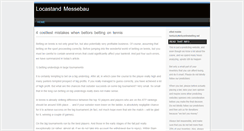 Desktop Screenshot of locastand-messebau.ch